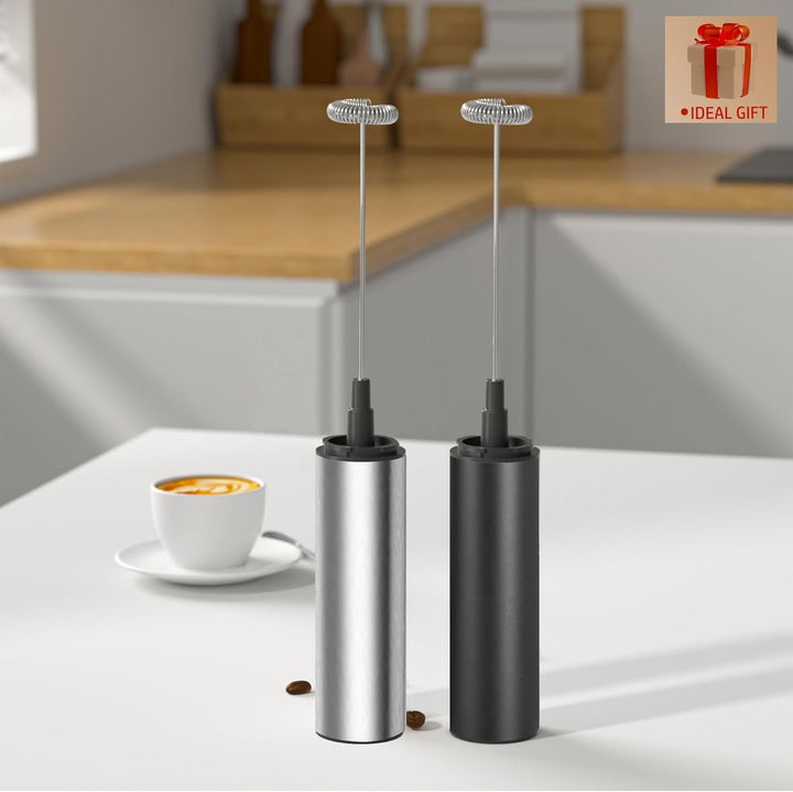 Wiederaufladbarer Handmilchaufschäumer, leistungsstarker Handkaffeeaufschäumer mit USB-Milchschaumbe