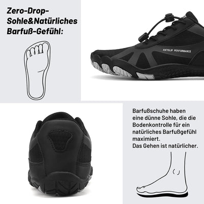 Barfussschuhe Herren Damen Barfuss Schuhe Bequem Barefoot Shoes Leicht Zehenschuhe Fitnessschuhe Spo