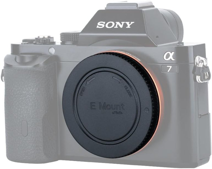 JJC Gehäusedeckel für Sony E Mount Kameras [Siehe Beschreibung für mehr Kompatibilitäts Kameras] - 1
