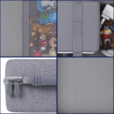 Aenllosi Hart Tasche Hülle für Tonies Toniebox Starter Set Tonies Musikbox, Nur Tasche (Grau), Grau