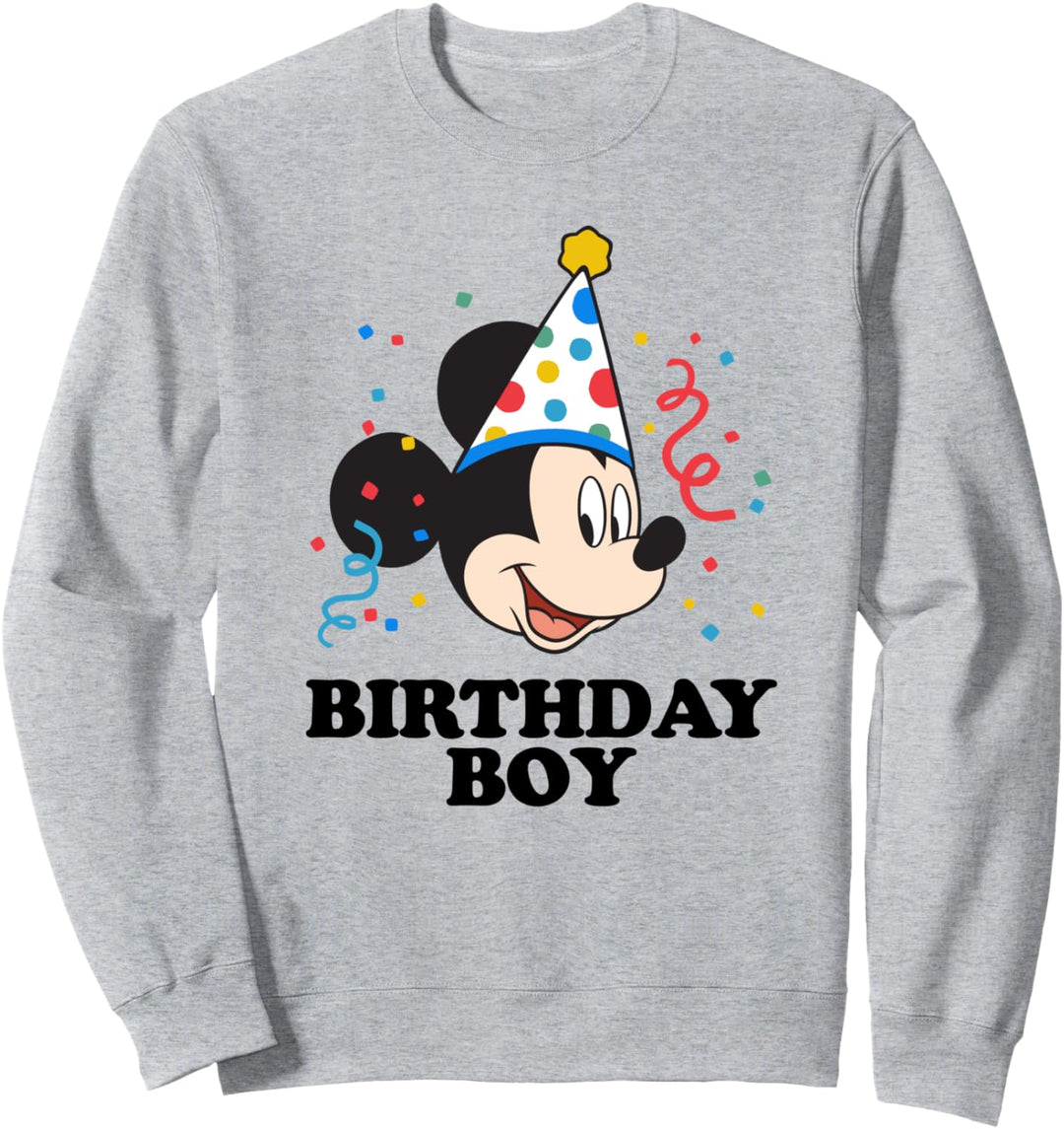 Disney Mickey Mouse Birthday Boy Sweatshirt