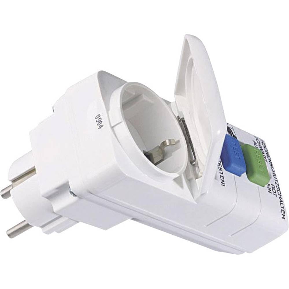 Bachmann 919.284 Fehlerstrom-Schutzadapter weiss