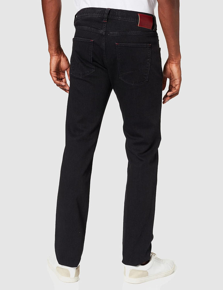 Roy Robson Herren Hose, Schwarz (Black A001)