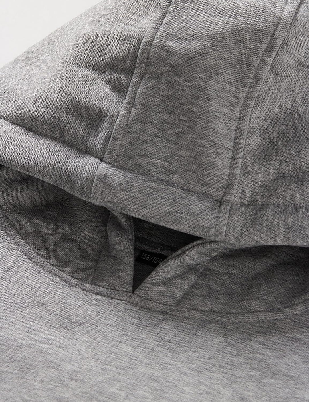 Build Your Brand Mädchen Hooded Sweatshirt, Heather Grey