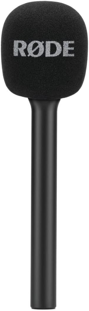Rode Interview GO Handadapter Griff für Wireless GO + keepdrum WSBK Fell-Windschutz Schwarz RØDE Int