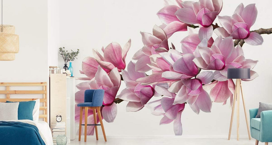 Muralo Fototapete Blumen 300 x 450 cm Vlies Tapete Wandtapeten Wohnzimmer Schlafzimmer Moderne Wandb