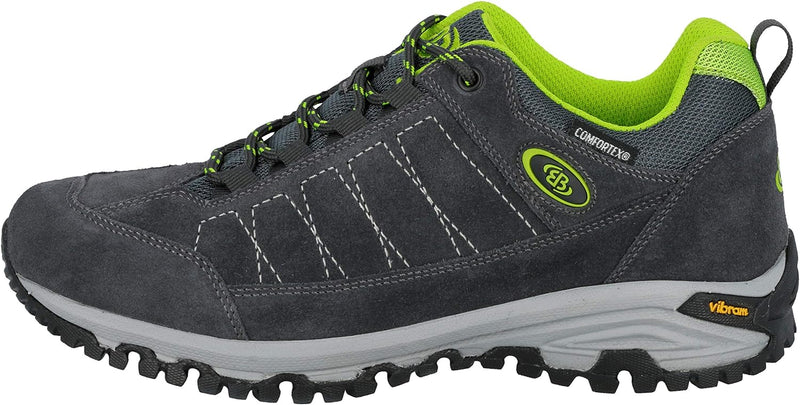 Bruetting Unisex Mount Adams Low Outdoor- & Trekkingschuh 36 EU Anthrazit Lemon, 36 EU Anthrazit Lem