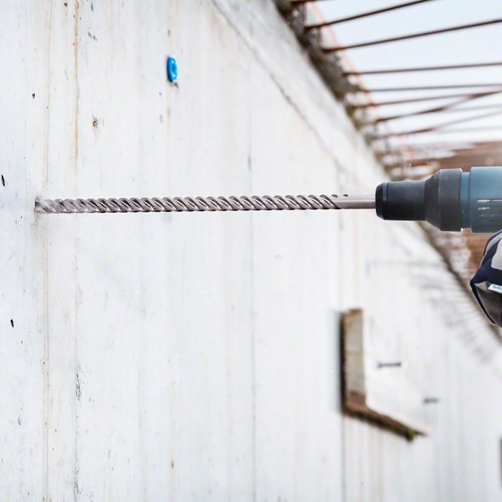Bosch Professional Hammerbohrer SDS-max-7 (für Beton, Kalksandstein, Mauerwerk, Ø:52 mm, Zubehör für