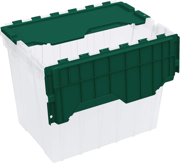 akro-mils 66486 cldbl 12-gallon Kunststoff Aufbewahrungsbox keepbox mit angesetztem Deckel, 21–1/2 v
