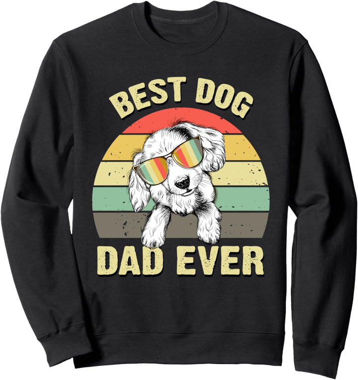 Vintage Best Cat Dad aller Zeiten Sweatshirt