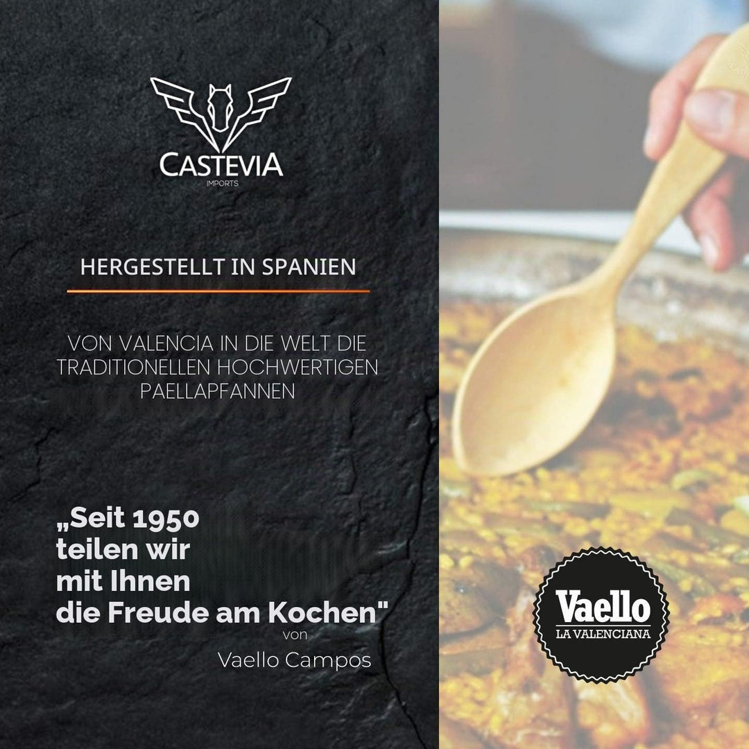 Paella-Pfanne 55 cm Stahl emailiert