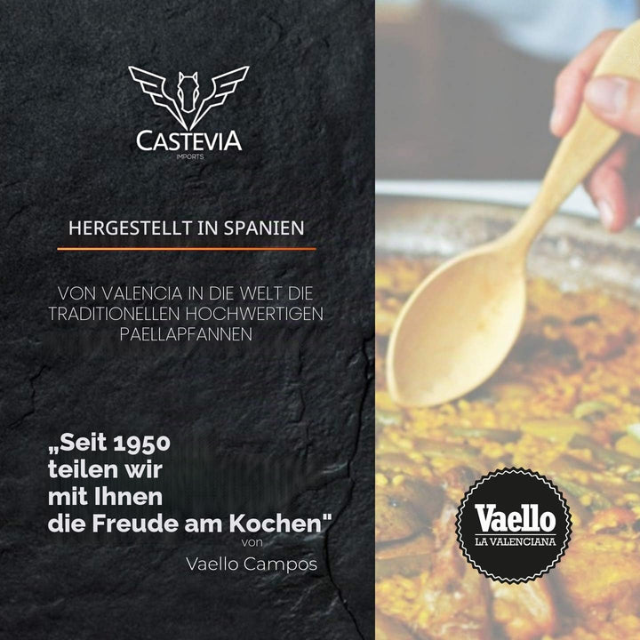 Paella-Pfanne 55 cm Stahl emailiert