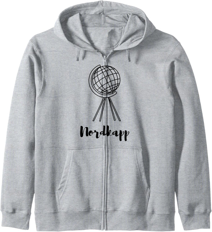 Nordkapp Norwegen Kapuzenjacke
