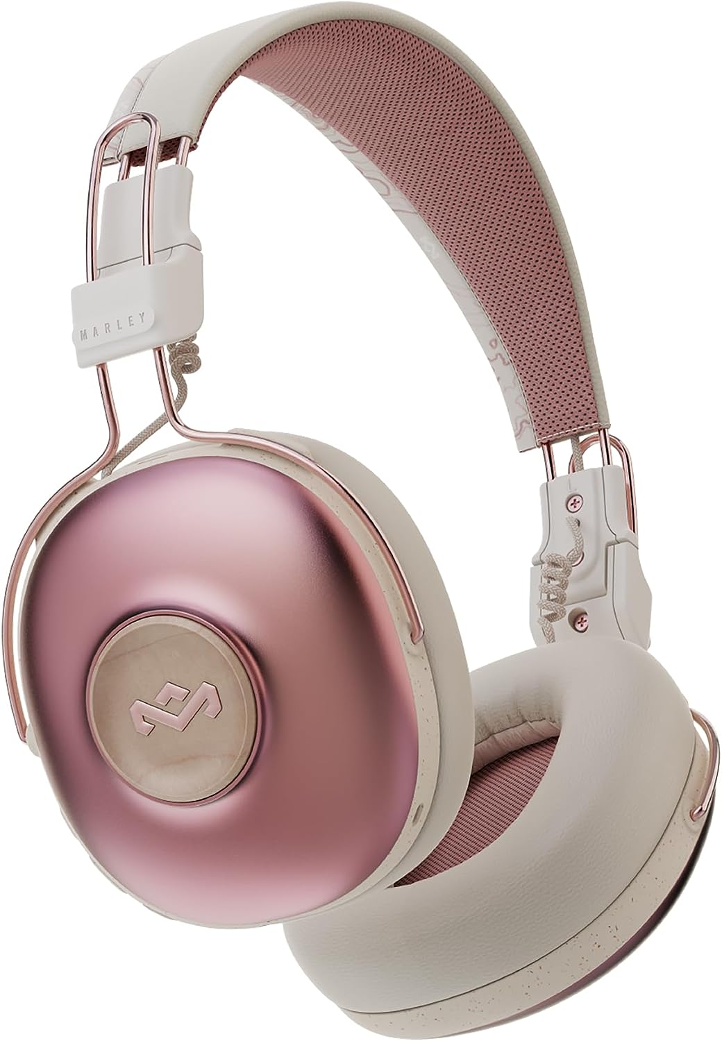 House of Marley Positive Vibration Frequency Over-Ear-Wireless-Kopfhörer - Bluetooth-Kopfhörer, 34 h
