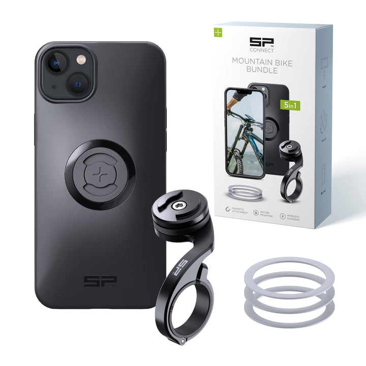 SP CONNECT Mountain Bike Bundle |SPC+| kompatibel mit iPhone 14 Plus | Handyhalter für Mountainbike|