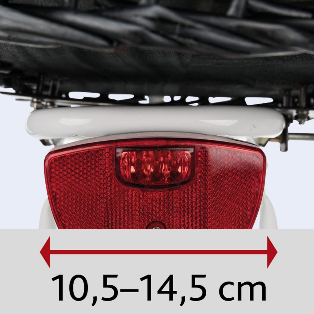Trixie 13117 Fahrradkorb für Gepäckträger, bis zu 8 kg, Masse: 35 x 49 x 55 cm schwarz 1 Stück (1er