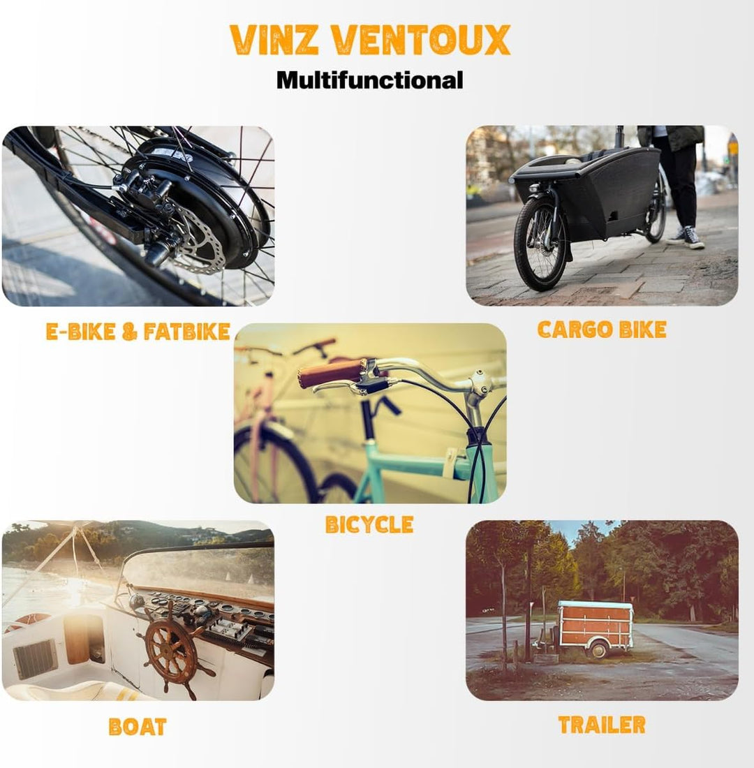 VINZ Ventoux Fahrradschloss Mit Schlüssel ø6mm | Kettenschloss für Fahrrad E-bike | Panzerschloss au