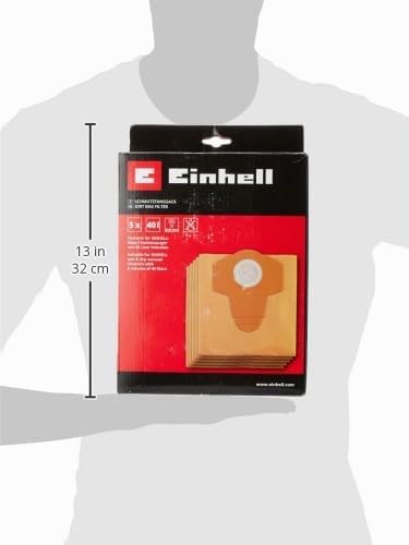 Original Einhell Schmutzfangsack 40 L (passend für Einhell Nass-Trockensauger mit 40 und 50 Liter-Be