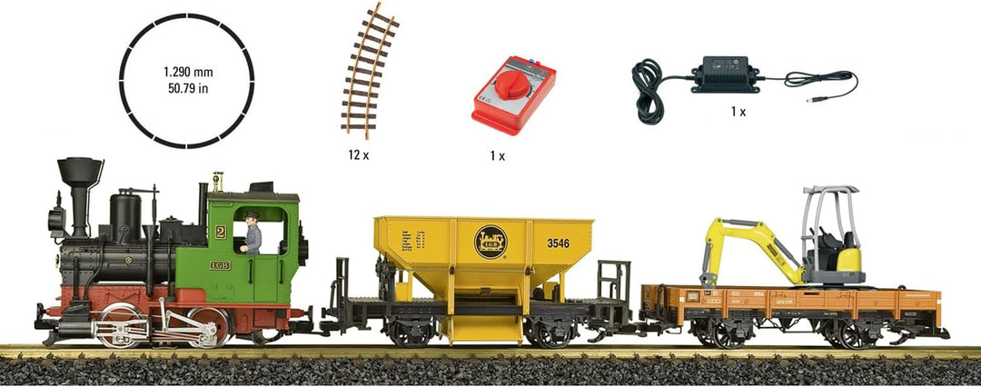 LGB 70403 - Startset Güterzug, Spur G, Gartenbahn