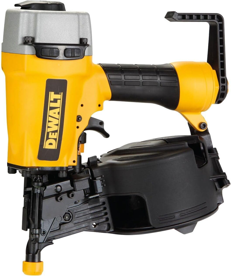 Dewalt 64 mm Druckluft-Coilnagler DPN64C (für Rundkopfnägel von 32-64 mm, Nagel-Ø 2 mm, mit Einzelau