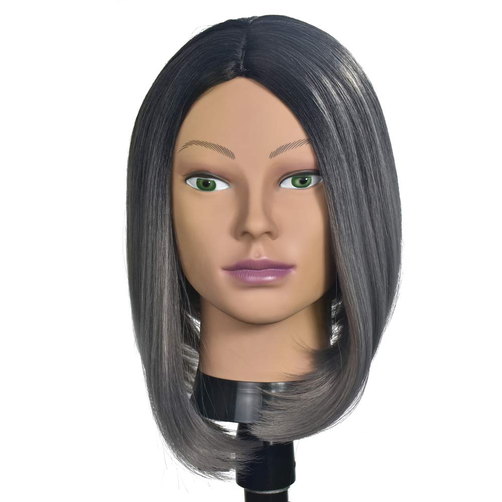 RSM Mannequin-Kopf, weiblich ohne Haare, zum Üben für Perückenherstellung und Ausstellen von Perücke
