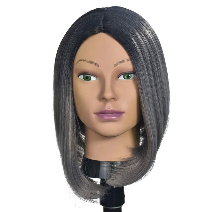 RSM Mannequin-Kopf, weiblich ohne Haare, zum Üben für Perückenherstellung und Ausstellen von Perücke