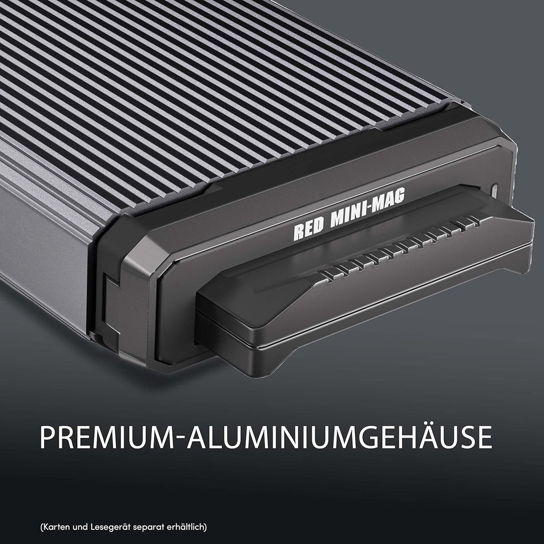 SanDisk PROFESSIONAL PRO-READER RED MINI-MAG, High-Performance-Kartenleser für RED MINI-MAG-Karten,