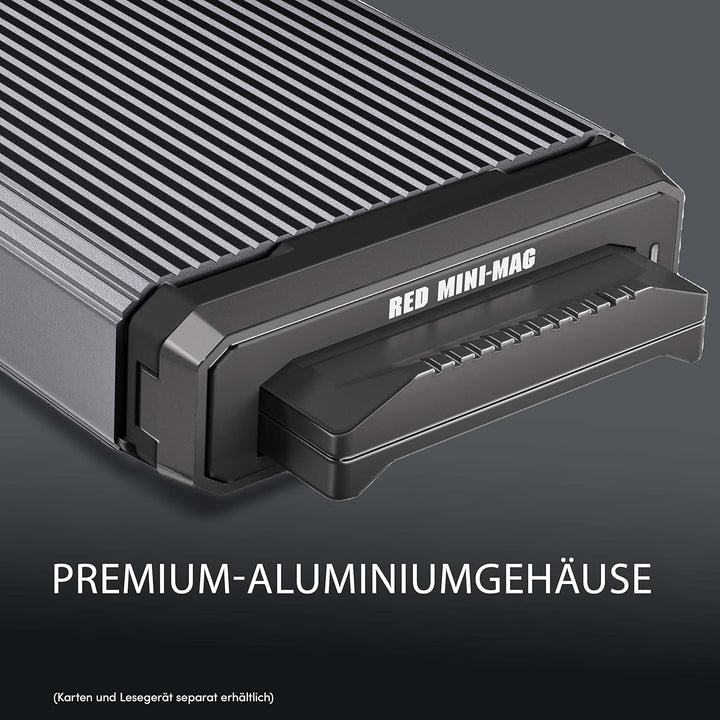 SanDisk PROFESSIONAL PRO-READER RED MINI-MAG, High-Performance-Kartenleser für RED MINI-MAG-Karten,