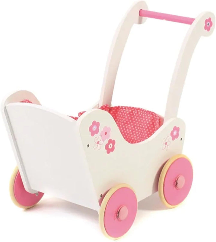 Bayer Chic 2000 425 99 - Holz-Puppenwagen Fiori, 55 x 31 x 45 cm, Fiori