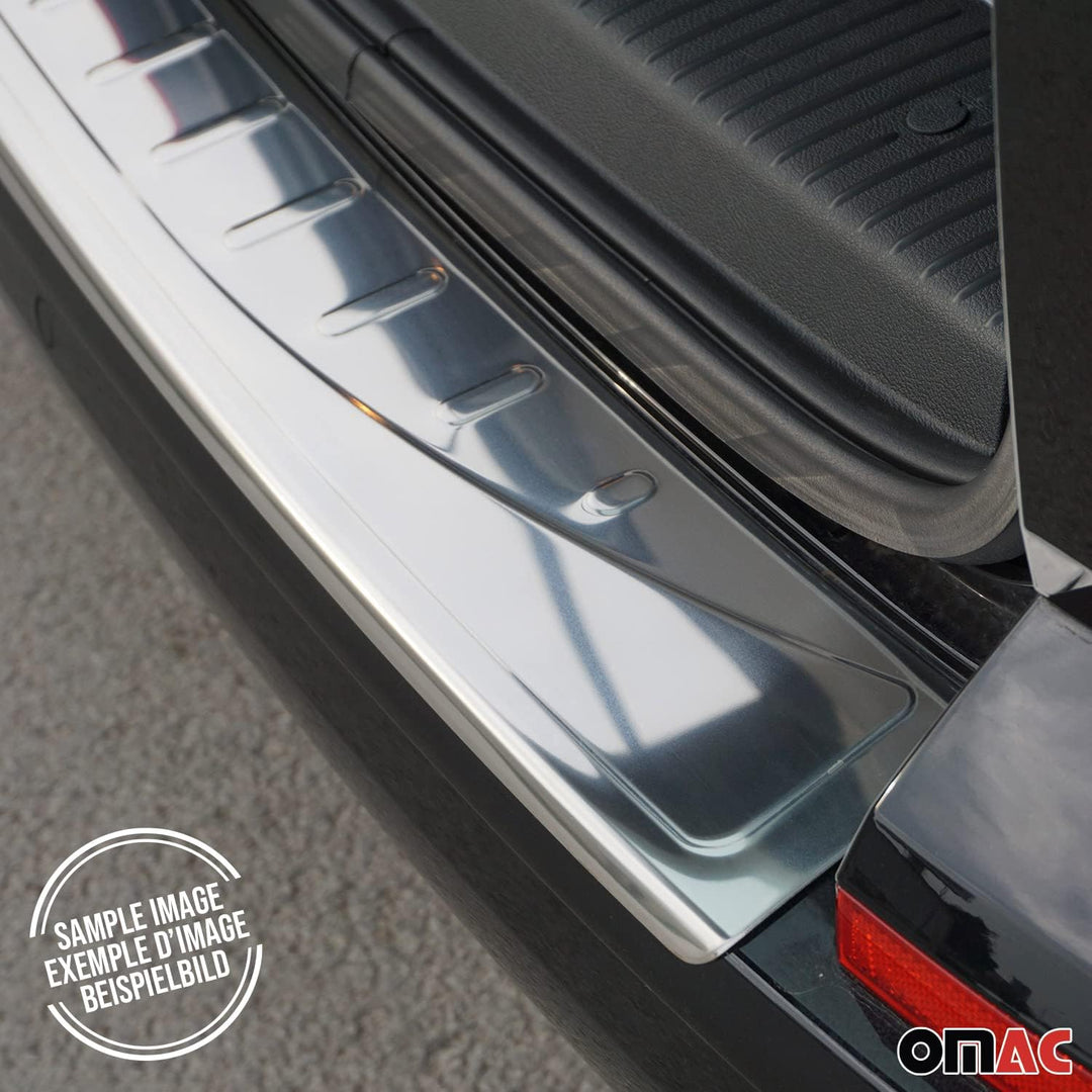 Ladekantenschutz Edelstahl kompatibel mit Opel Mokka A 2012-2019 Chrom Stossstange 1x
