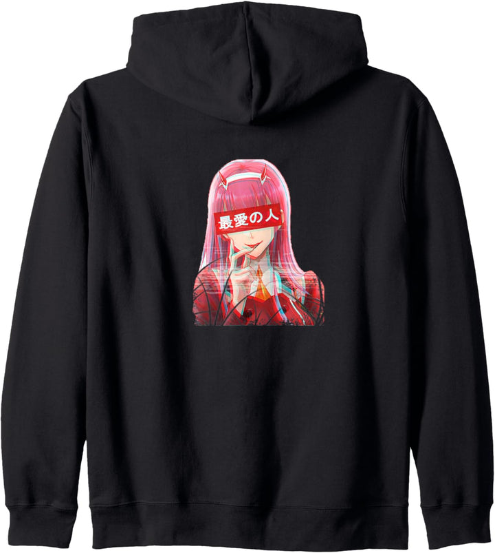 Liebling japanischer Anime - Null Zwei Kapuzenjacke