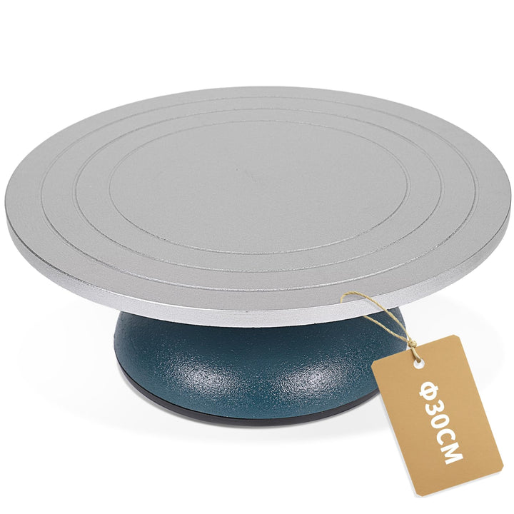 DBREAKS ⌀30cm Töpferscheibe Töpfern Manuell, Töpferscheibe für Nnfänger | Töpfer Drehscheibe mit Met