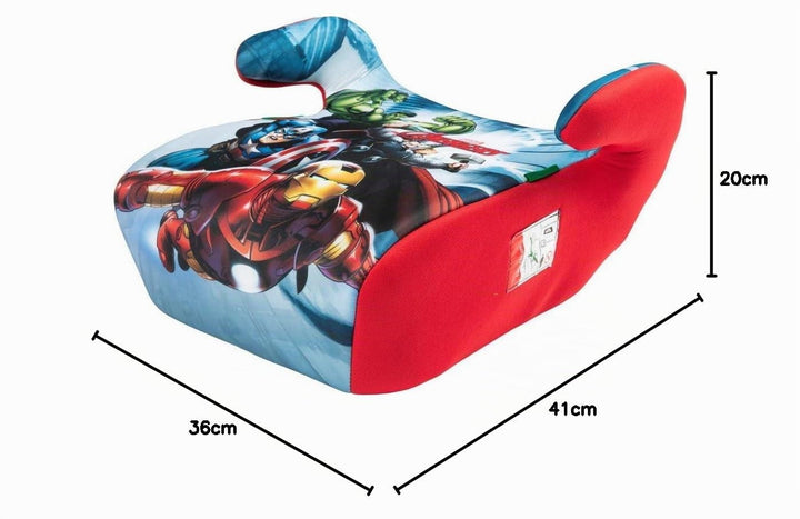 Tataway Marvel Avengers i-Size ECE R129 Autositz für Kinder, 126-150 cm, 22-36 kg, 6-12 Jahre alt, G