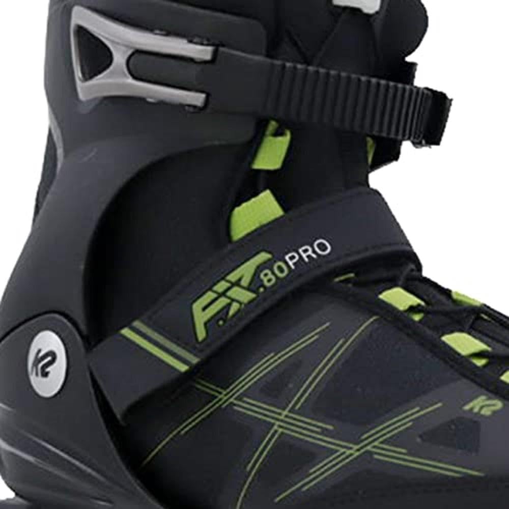 K2 F.I.T. 80 PRO Inline Skate 2025 Black/Olive EU: 38 (UK: 5 / US: 6) black - olive, EU: 38 (UK: 5 /