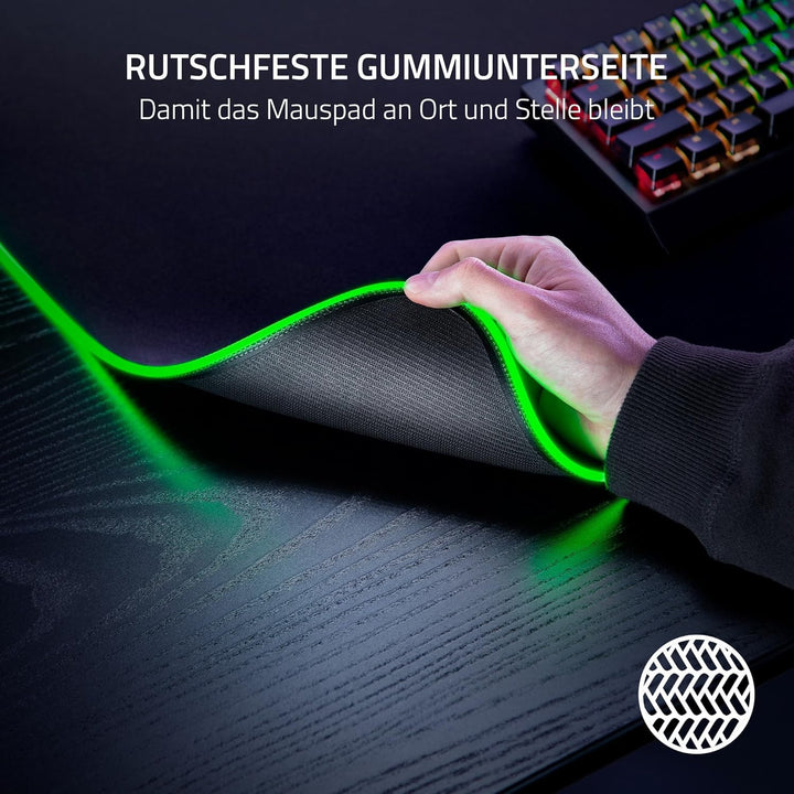 Razer Goliathus Chroma 3XL-Weiche Gaming-Mausmatte(mikrotexturierte Stoffoberfläche, Razer Chroma RG