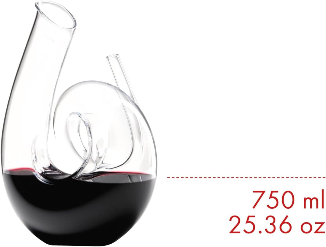 Riedel 2011/04 S1 2011/04/S1 Dekanter, Kristall, farblos Lockig, Lockig