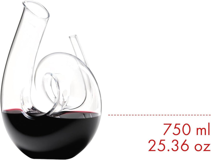 Riedel 2011/04 S1 2011/04/S1 Dekanter, Kristall, farblos Lockig, Lockig