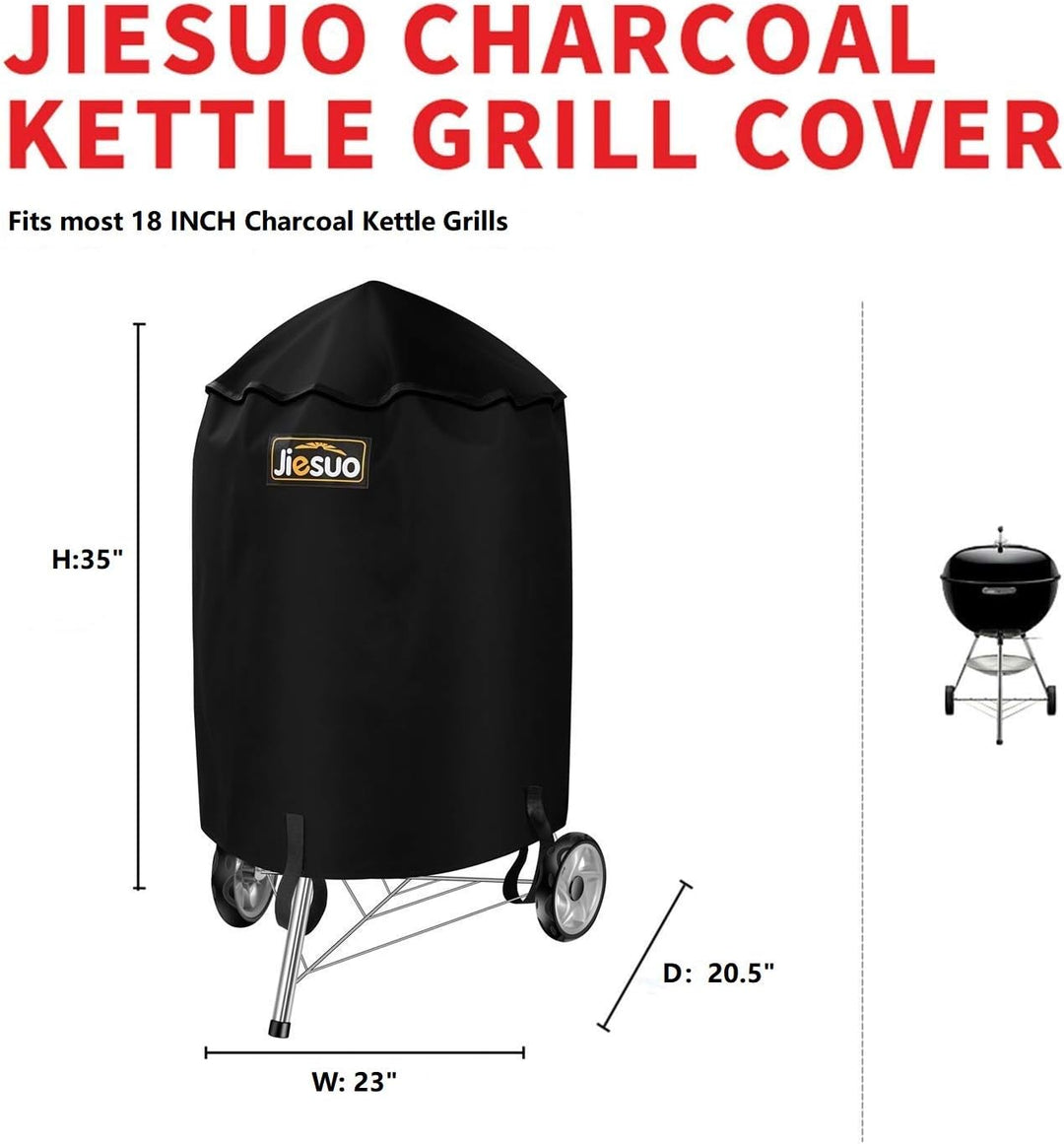7175 Grill Abdeckung für Weber Holzkohlegrills, 47 cm Grill Abdeckhaube für Weber Kugelgrill Grillab