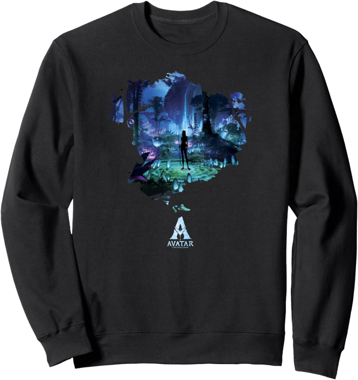 Avatar Pandora At Night Movie Poster Sweatshirt