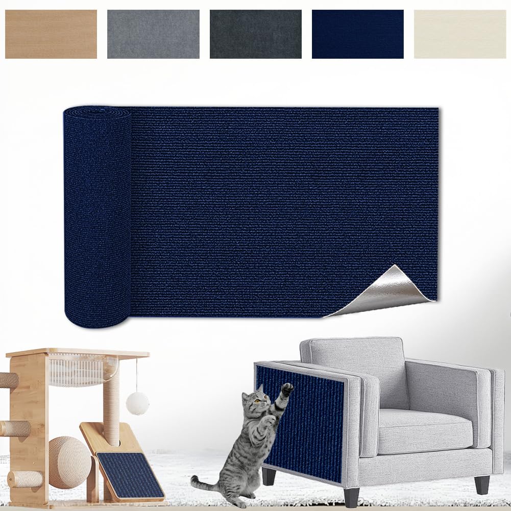 Kratzmatte Katze Selbstklebend - Kratzschutz Sofa Anti Kratz Folie Kratzwand für Katzen Frei DIY Ges