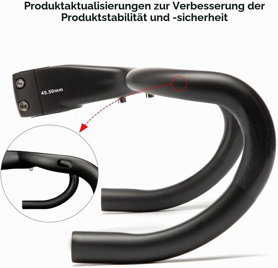 RXL SL lenker rennrad carbon1-1/8" Integrierte Carbon Lenker internes Routing fahrradlenker carbon r