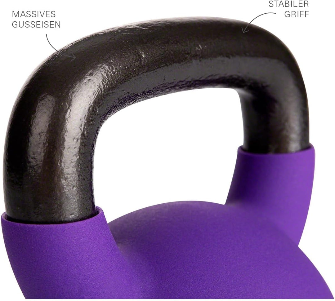 Sport-Tec Kettlebell, Kugelhantel, Workout, Fitness, Bodybuilding, Kurzhantel, Gewichtskugel, Schwun