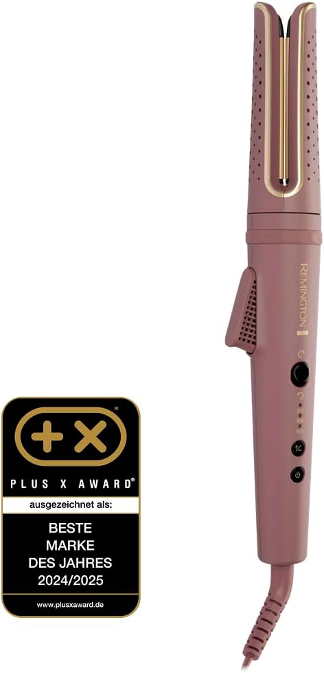 Remington AIRvive™ Lockenstab [rotierend] Ionic Air-Technologie für langanhaltende Locken (Ultra-Ker