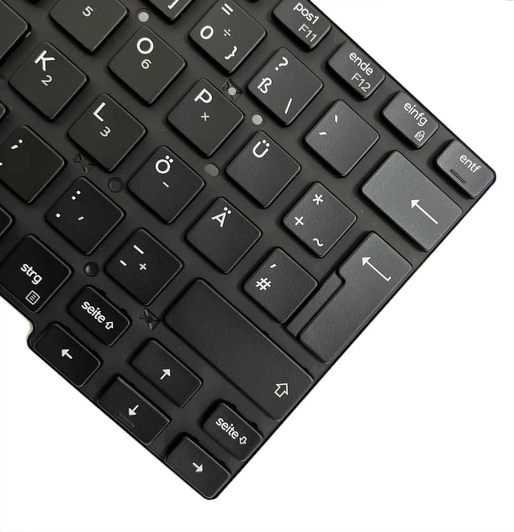 Gintai Ersatztaste Tastatur Deutsch Keyboard QWERTZ Backlit für Dell Latitude 7400 7410 5400 5401 54