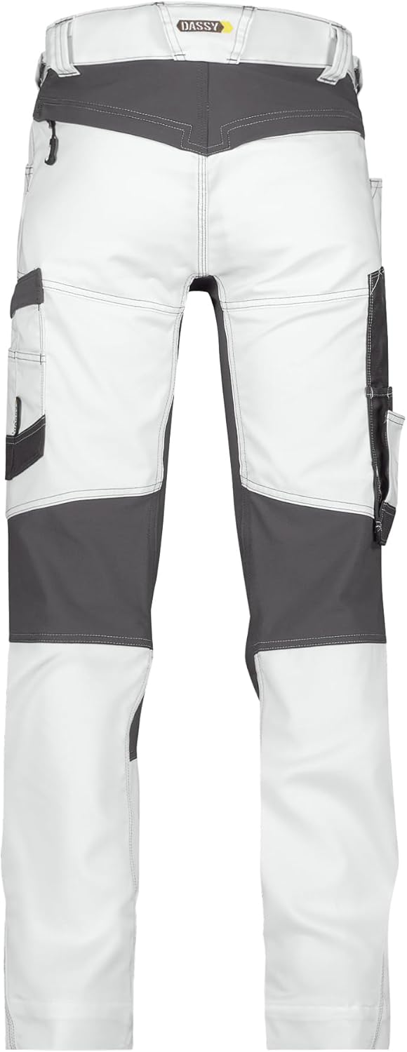DASSY Helix Painters Malerhose 35 Weiss/Anthrazitgrau, 35 Weiss/Anthrazitgrau
