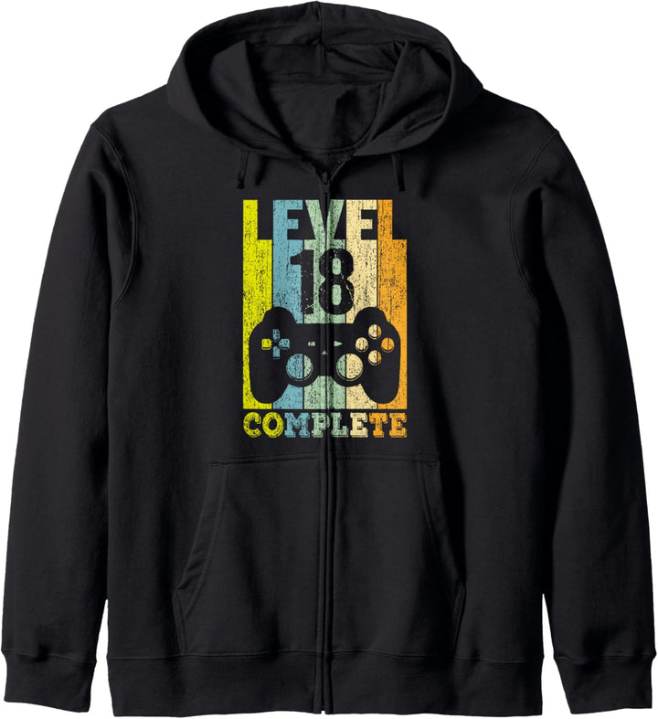 18. Geburtstag Junge Mädchen 18 Jahre 2006 Lustig Geschenk Kapuzenjacke