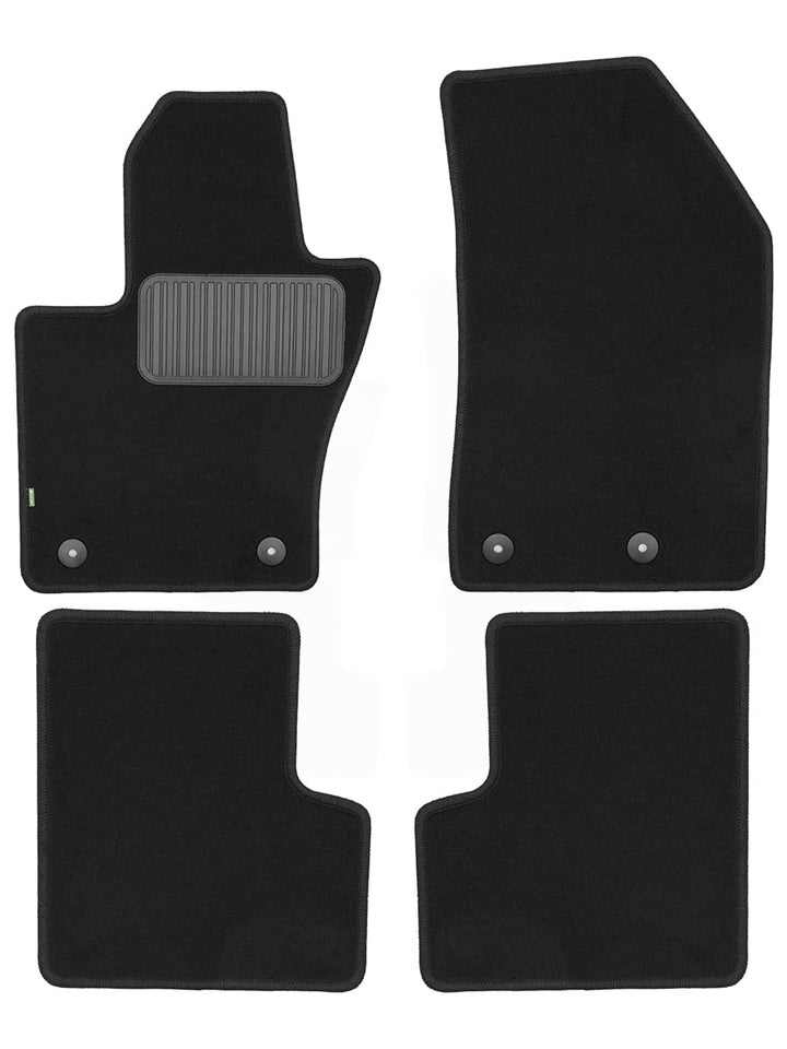 Passgenaue Textile Fussmatten KLEVER Designed für Jeep Renegade 2014->, 4 TLG.