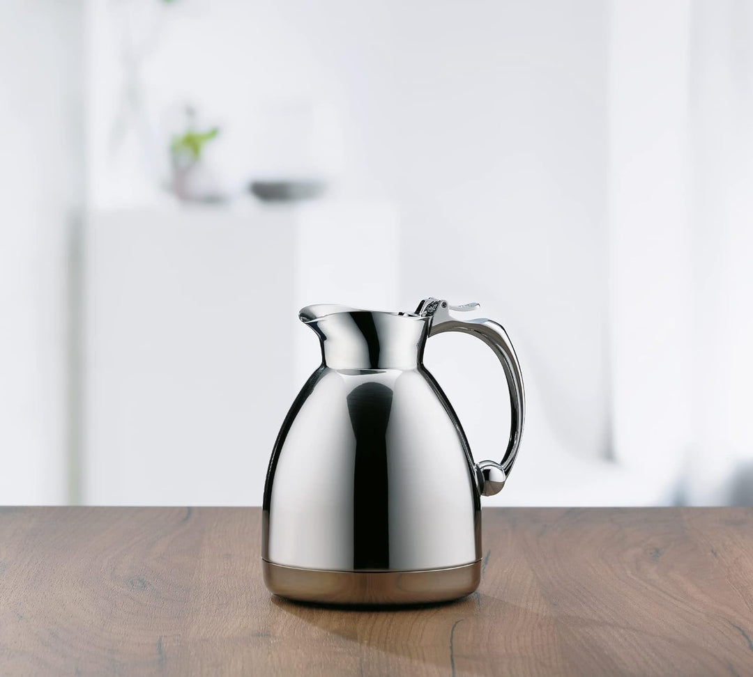 Alfi 0557000060 Isolierkanne Hotello Edelstahl poliert 0,6 l Edelstahl Poliert 0,6 Liter Single, Ede