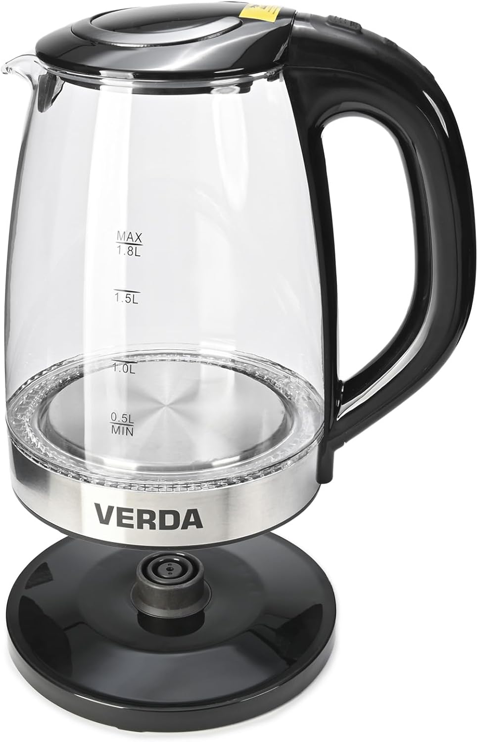 Wasserkocher 1,7L/1,8L (2200W) Edelstahl, LED-Beleuchtung, Kalkfilter, OneTouch-Verschluss, Kabelauf