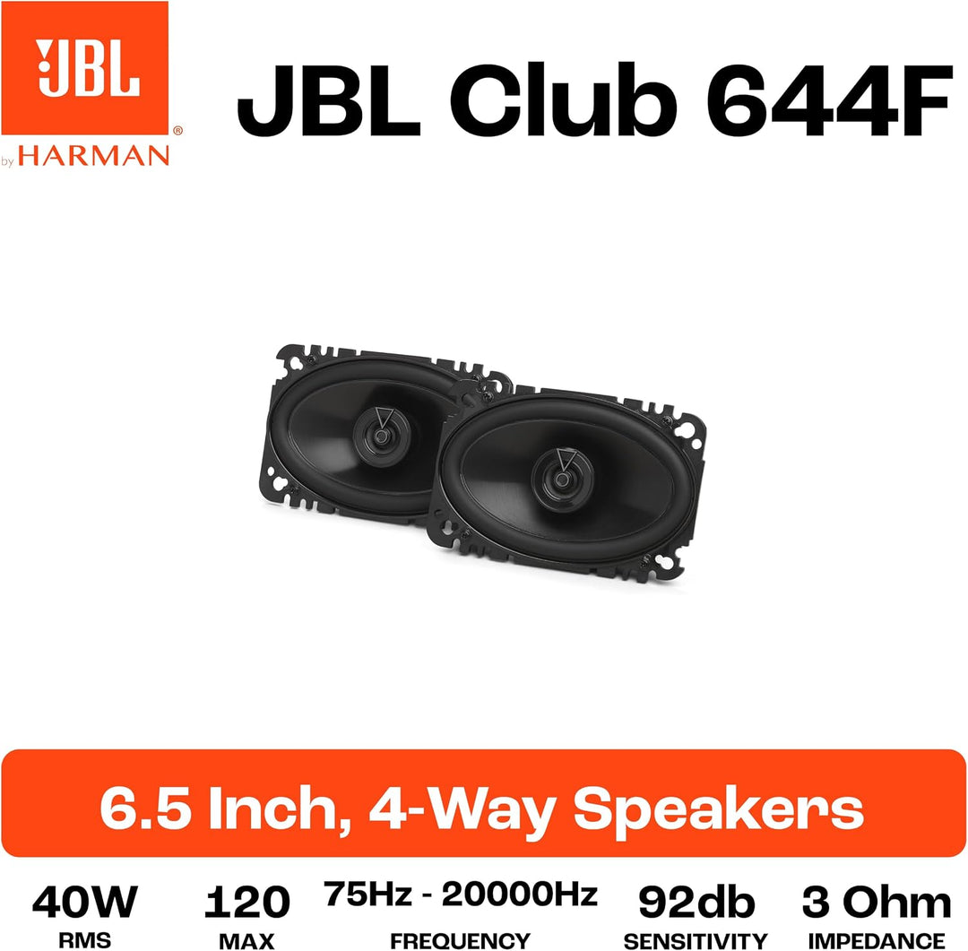 JBL Club Gen3 644F 4x6'' (10x15cm) Lautsprechersatz Koaxial